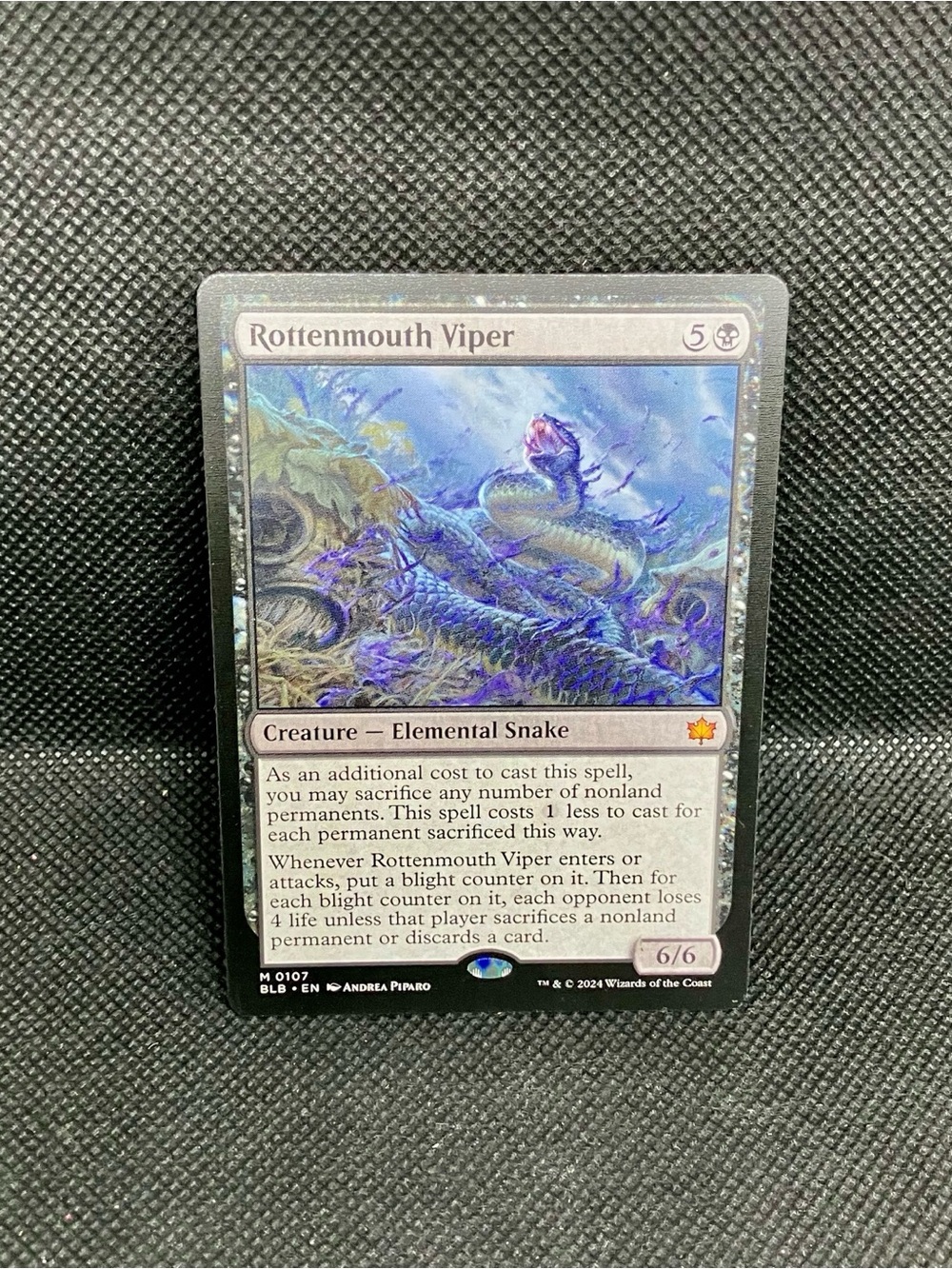 Rottenmouth Viper 0107 Bloomburrow BLB MTG Magic The Gathering S3307